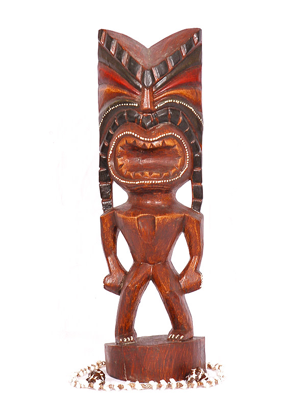 Love Tiki God 20 in - Hand Carved - Hawaii Treasure | #bds1200550 Love Tiki God 20 in - Hand Carved - Hawaii Treasure | #bds1200550